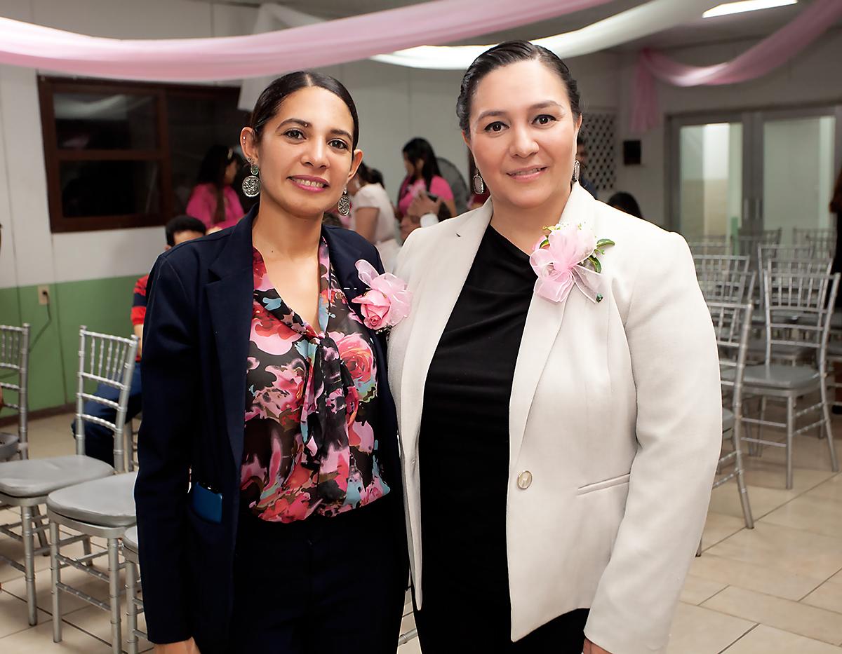 Keila Rodríguez y Helga Bahr del Copantl Convention Center.