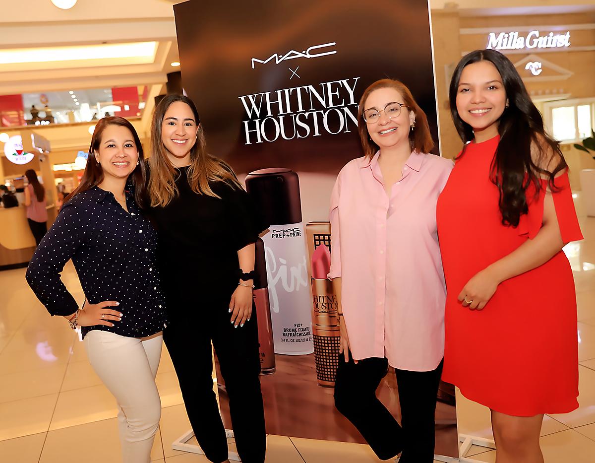 Lila Fúnez, Lucía García, Renata Espinal y Ana Gómez.