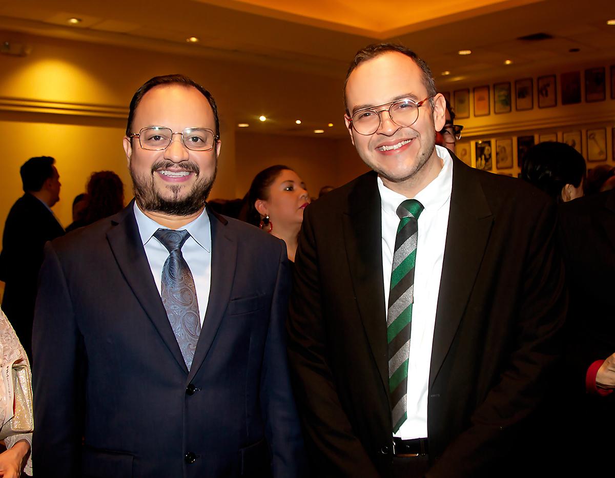 Nahún Moreno y Leonel Rivas.