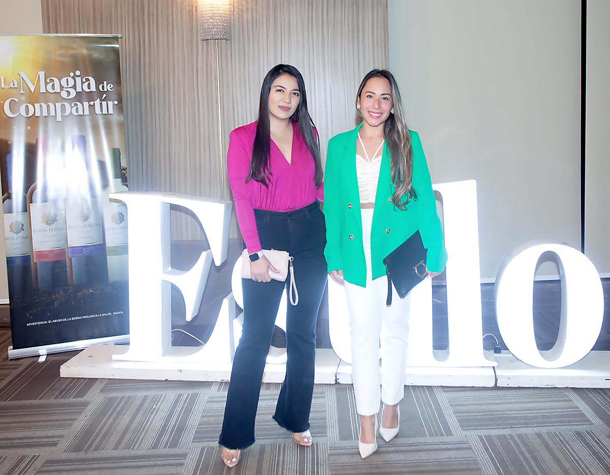 Nohely Herrera y Diana Pineda.