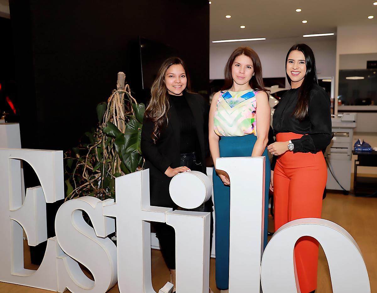 Ana Gómez, Melissa Dacosta y Norma Farías