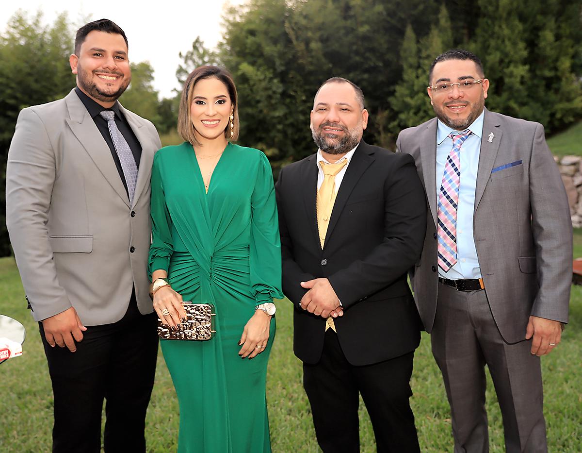 Así fue la boda de Michelle Clamer y Rolando Montero