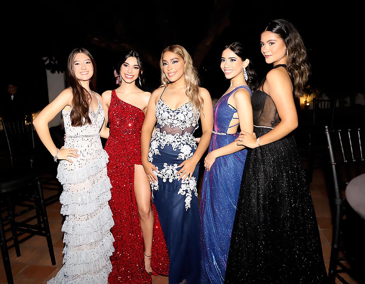 María Lucía Cwu, Dina Narváez, María Inés Caraccioli, Estefanía Mejía y Cecilia fuentes