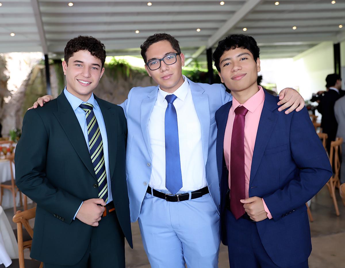 Jorge Rodríguez, Ángel García y Ernesto Castro. Jorge Rodríguez, Ángel García y Ernesto Castro.