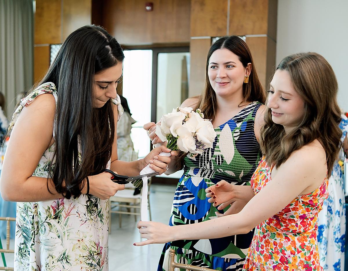Isabella Ramírez, Fernanda Medina y María Isabel Girón.