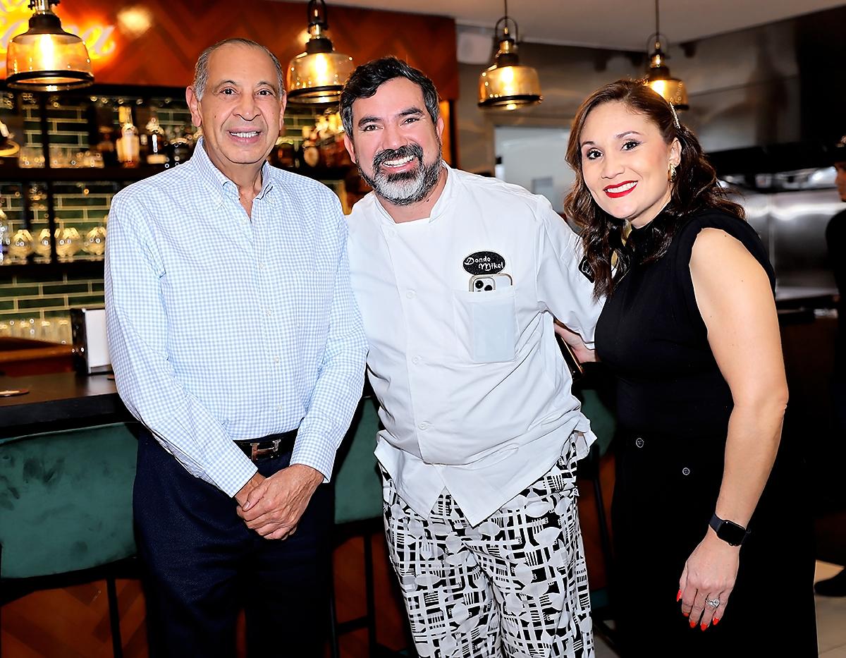 Leonel Giannini, Lordy Badiola y Susan de Bardiola