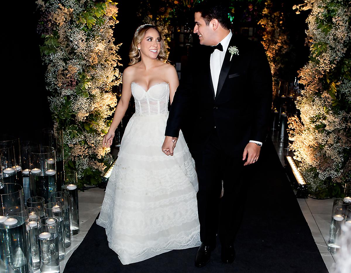 Así fue la boda de William Canahuati y Antonieth Colindres