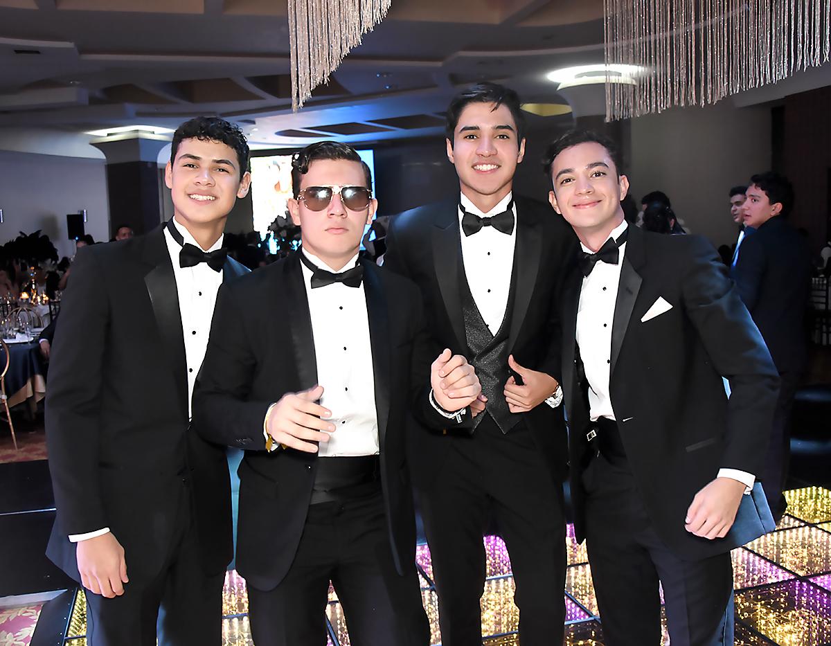 Diego Valladares, Jorge Andonie, Salvador Jiménez y Alberto Lazarus
