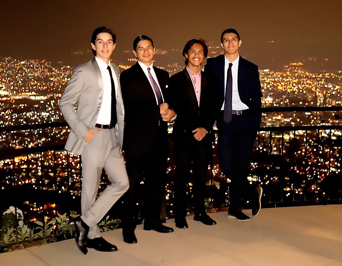 Sebastian Villeda, Jose Rafael Pastor, Gianluca Valladares, Sebastian Kafarela 