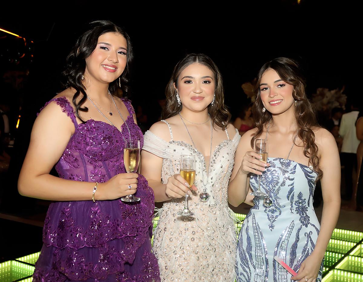 Fernanda Quintanilla, Gabriela Paz y Elisa Mayorga