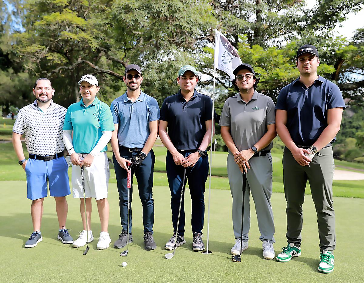 Diego Pérez, Juan Carlos Pineda, Ricardo Pineda, Andrés Maduro y Daniel Kafie 