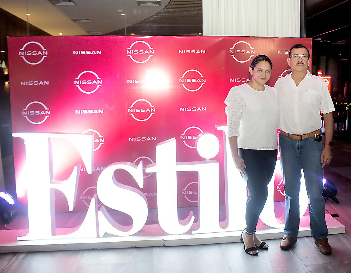 Jazmín Pineda y Sergio Zelaya.