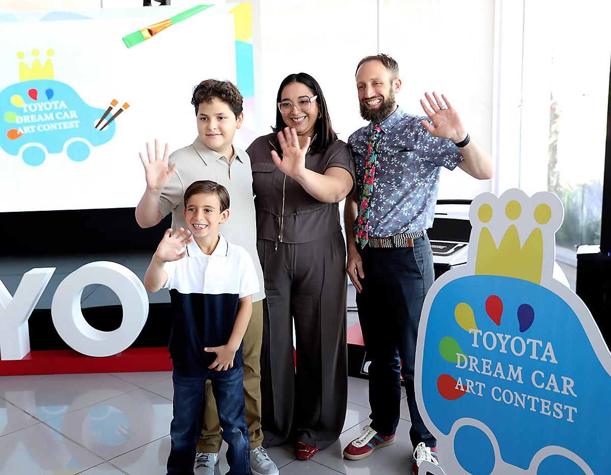 El concurso de arte “Toyota Dream Car” premia la imaginación futurista y el talento de la niñez hondureña