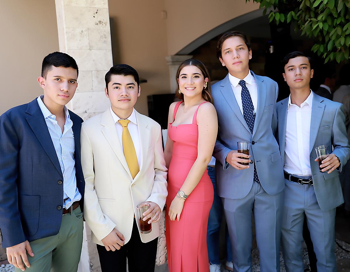 Mario Mejía, Luis Andrés Cisne, Adriana Luna, Juan Diego Suazo y Juan José Lagos.