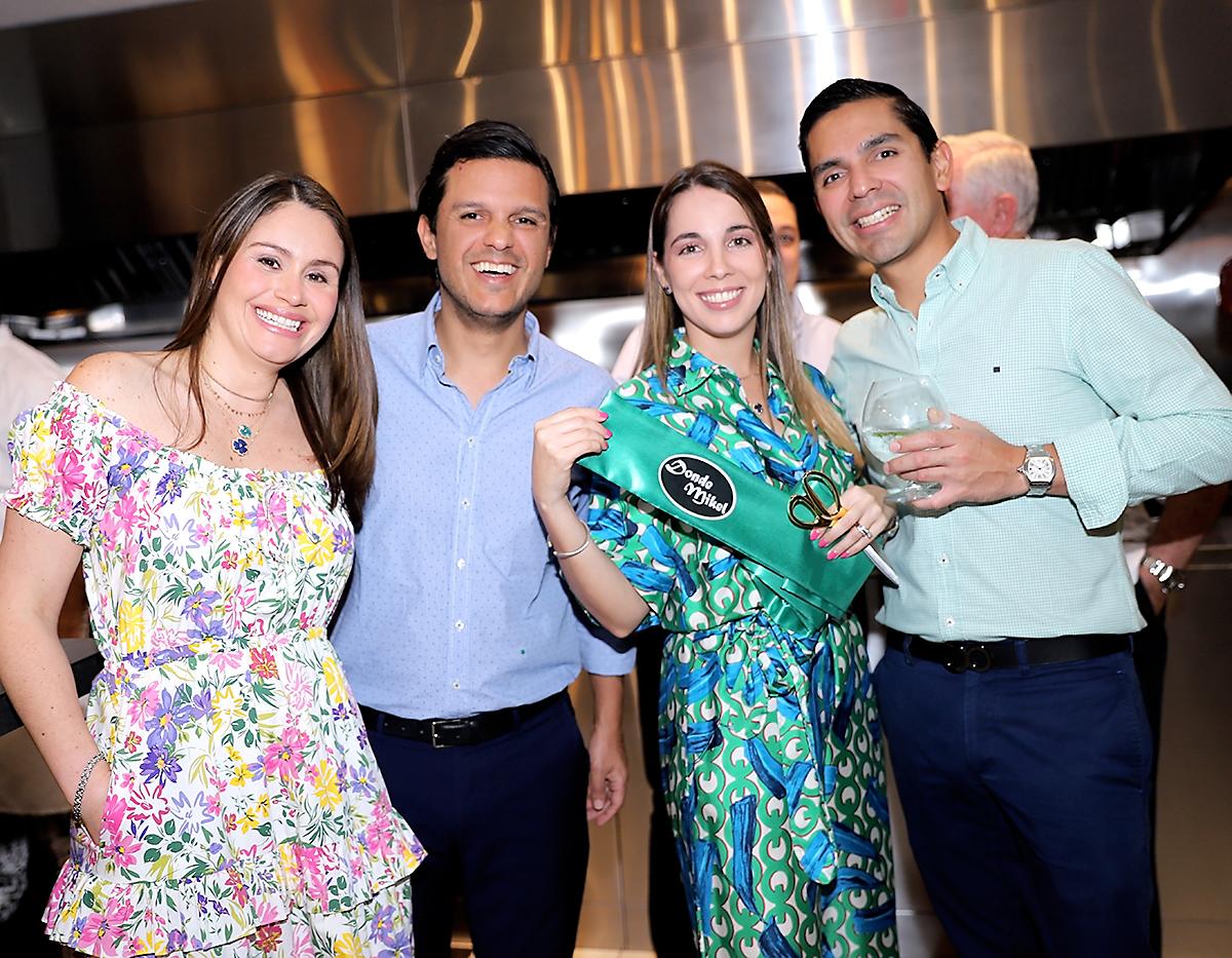 Sofía Maldonado, Jorge López, Carmen de la Vega y Diego Flores