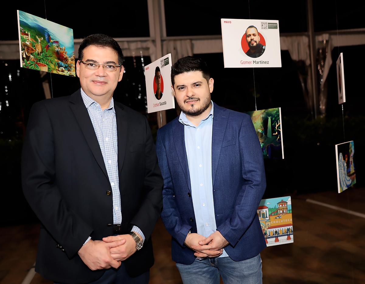Carlos Girón y Olvin Rivera. 