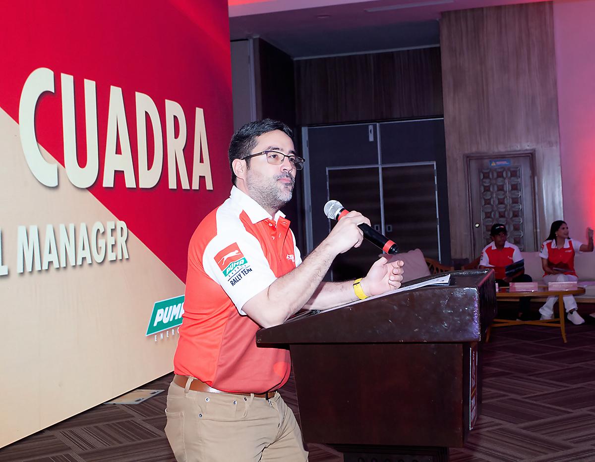 Óscar Cuadra, retail manager de Puma Energy.
