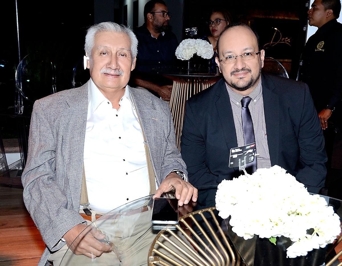Roberto Raudales y Sebastián Raudales 