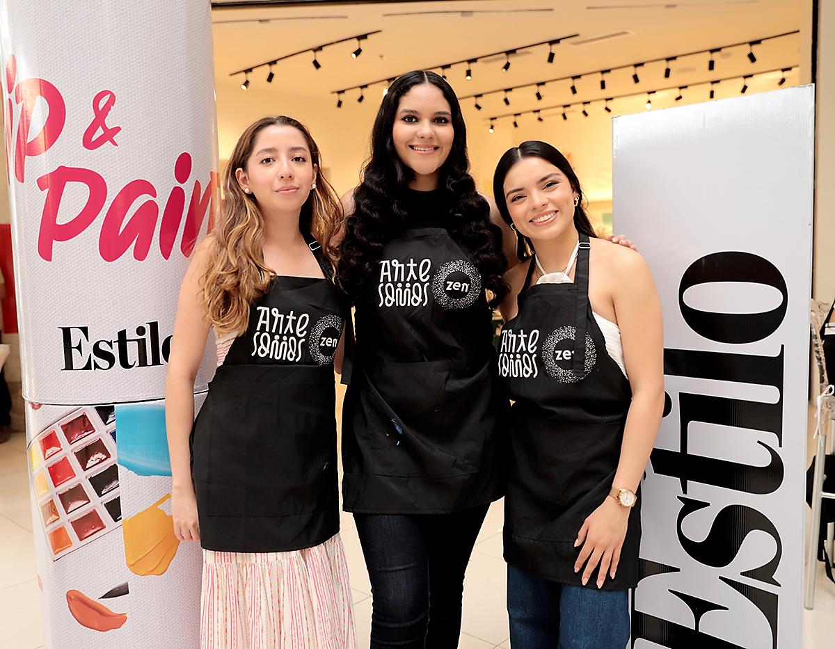 Adriana Rodriguez, Carmen García y Keidy Zúniga.