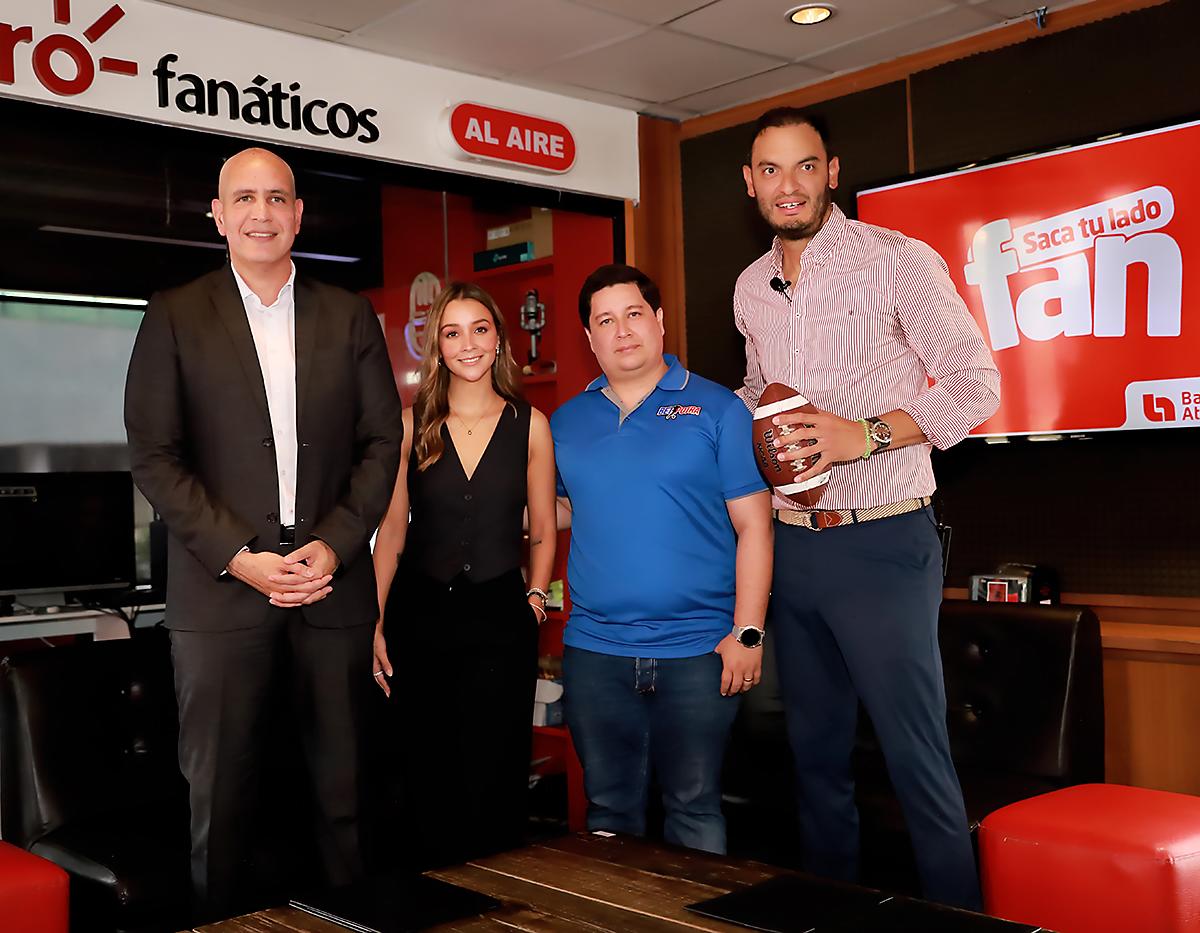 Christopher Duque, Nuni Joya, Joaquín Luna y Jacobo Hernández.