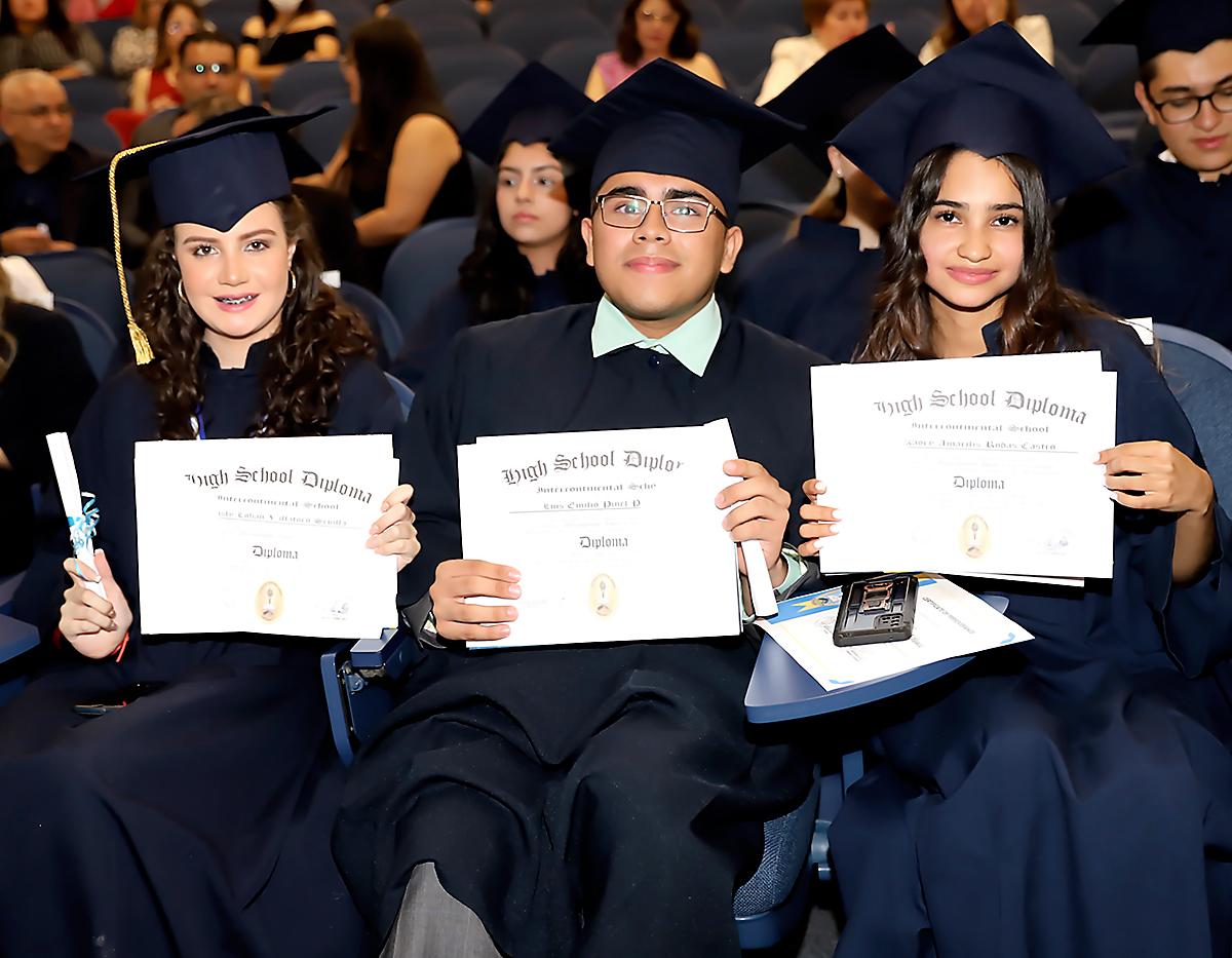 NAsly Villatoro, Luis Emilio Pinel y Kaory Rodas