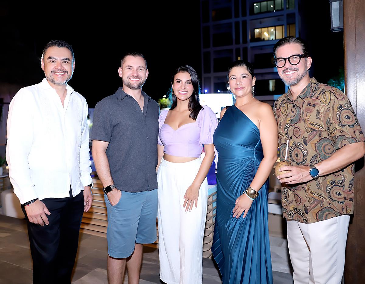 José González, Wolfgang Wehner, Julisa Pérez, Mónica Pleitez y Richard Rehwaldt.