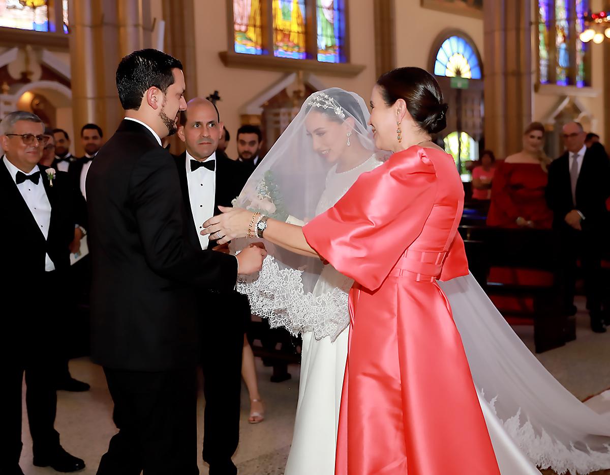 Así fue la boda de Marialuisa Izaguirre Membreño y José Daniel Madrigal Cerrato