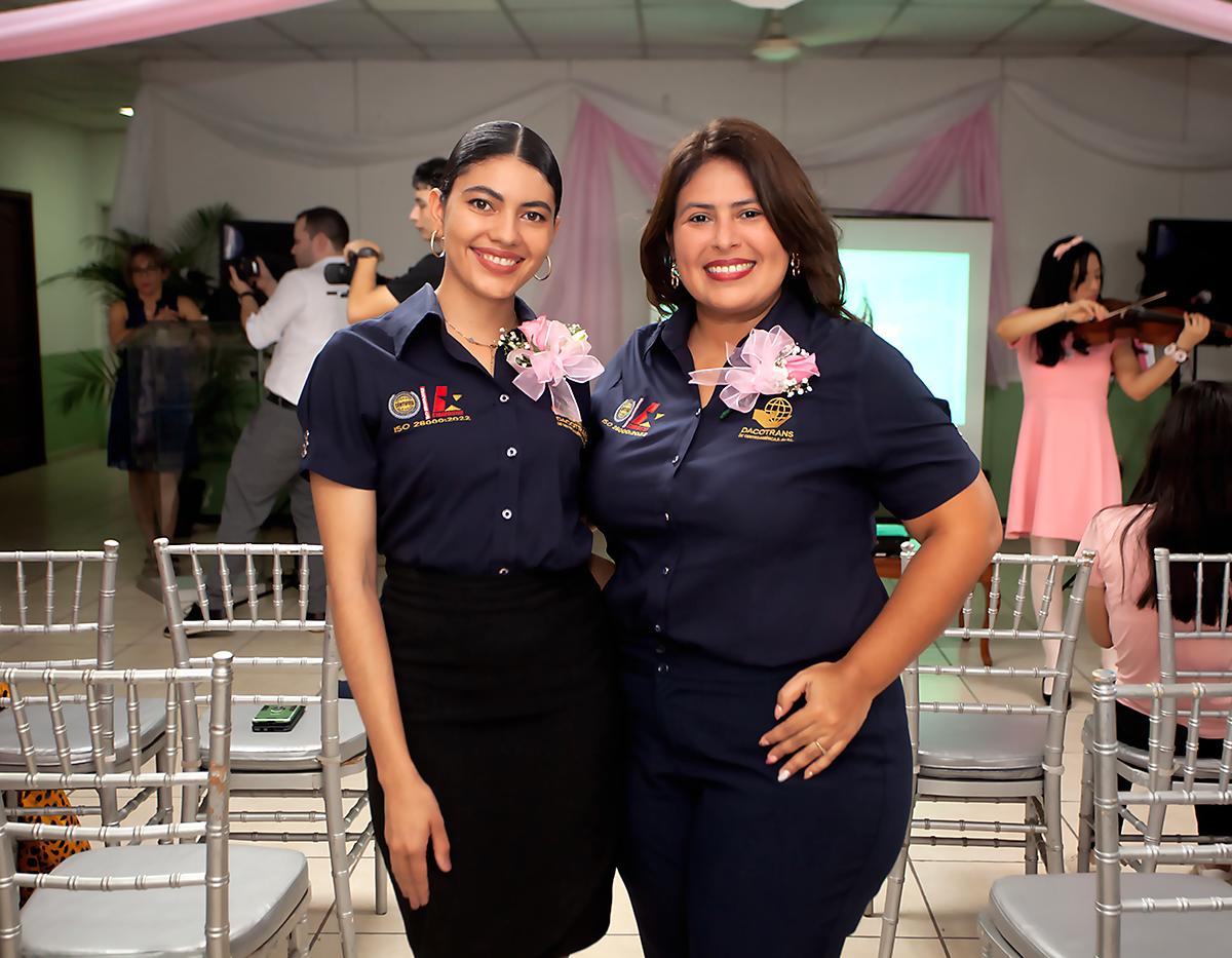 Yeimy Ponce y Sandra Ruíz.
