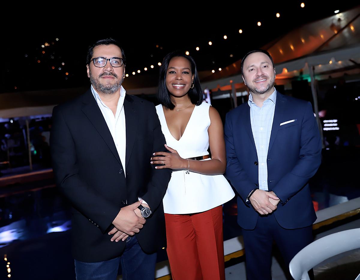 Sulma Cayetano y Joel Muchnik.