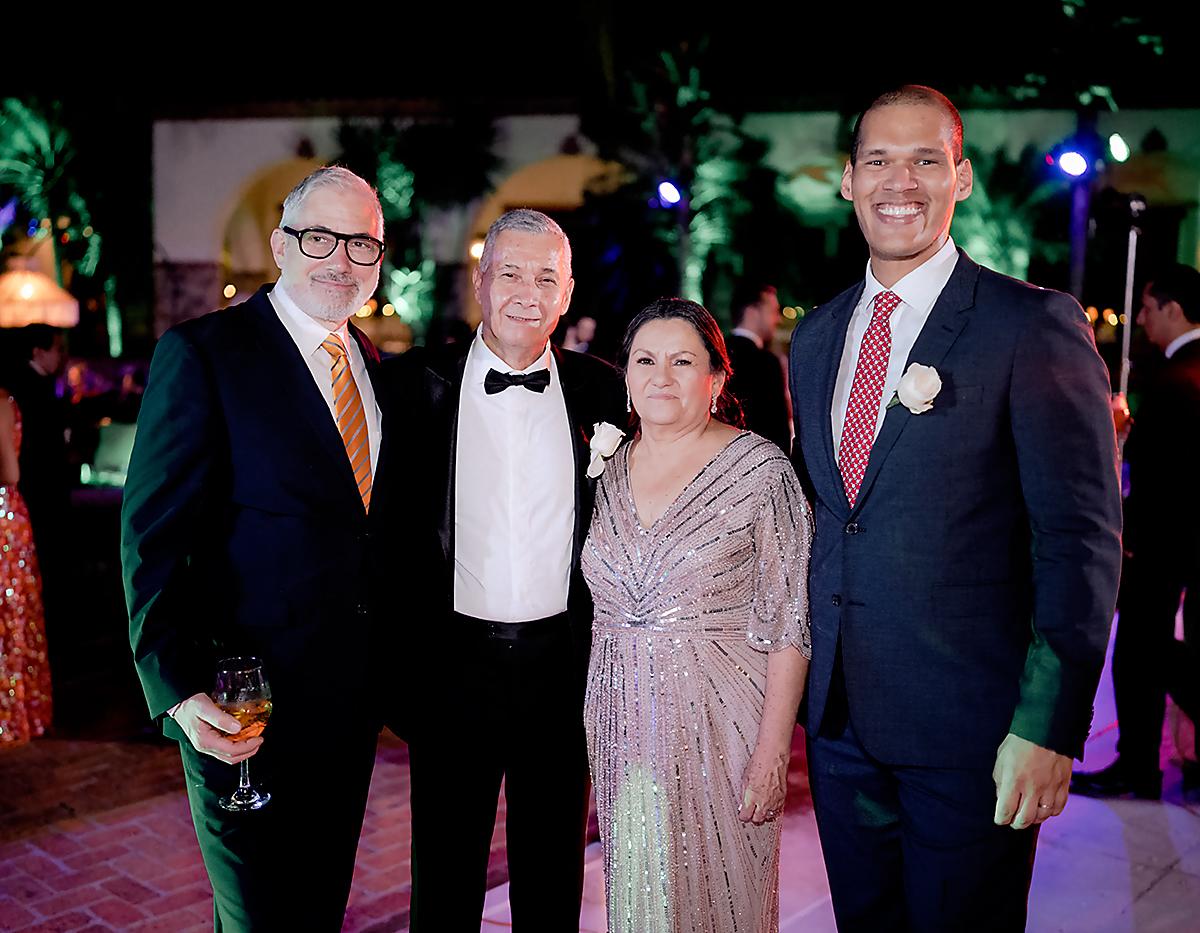 David Bass, Oscar Merlo, Dulce Mondragón y Julio Mondragón