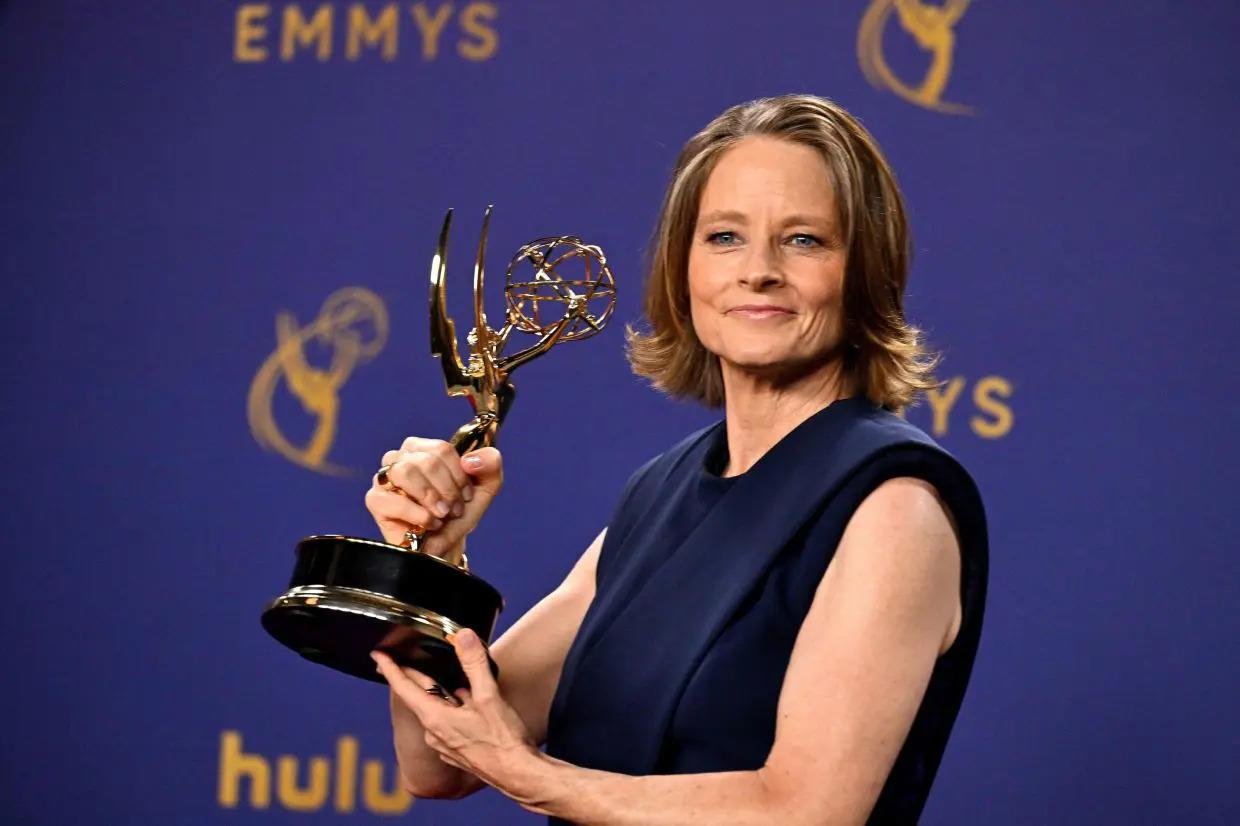 <b>Mejor actriz principal en una serie limitada o antológica - </b>Jodie Foster (True Detective: Night Country).