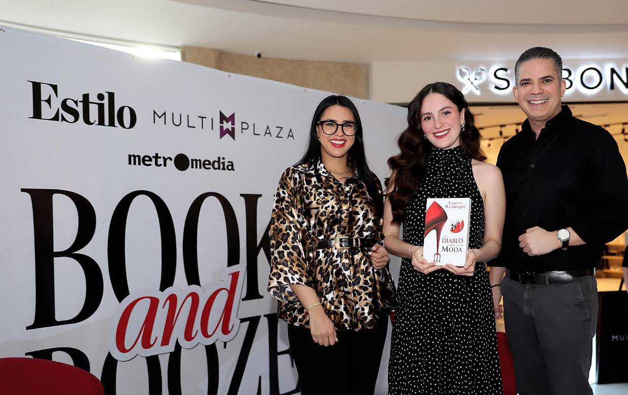 Revista Estilo, Multiplaza y Metromedia presentaron la quinta edición de Book n’ Booze, un encuentro que reunió a amantes de la lectura para inspirarse y conectar. En esta ocasión, Antonella Balleta guió la conversación alrededor del icónico libro The Devil Wears Prada, creando una experiencia única donde la pasión por los libros y la moda se encontraron.