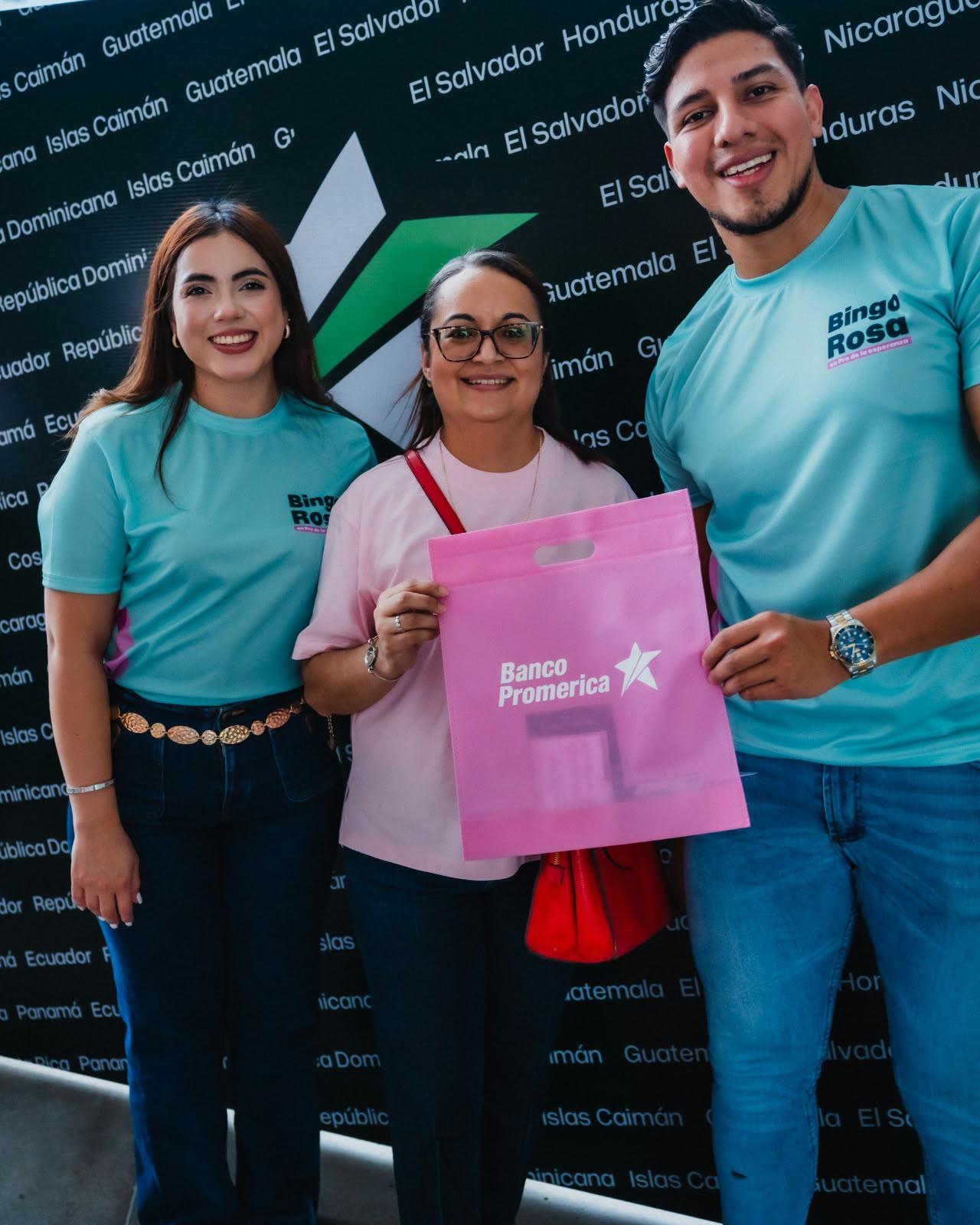 Banco Promerica celebra la segunda edición de su Bingo Rosa