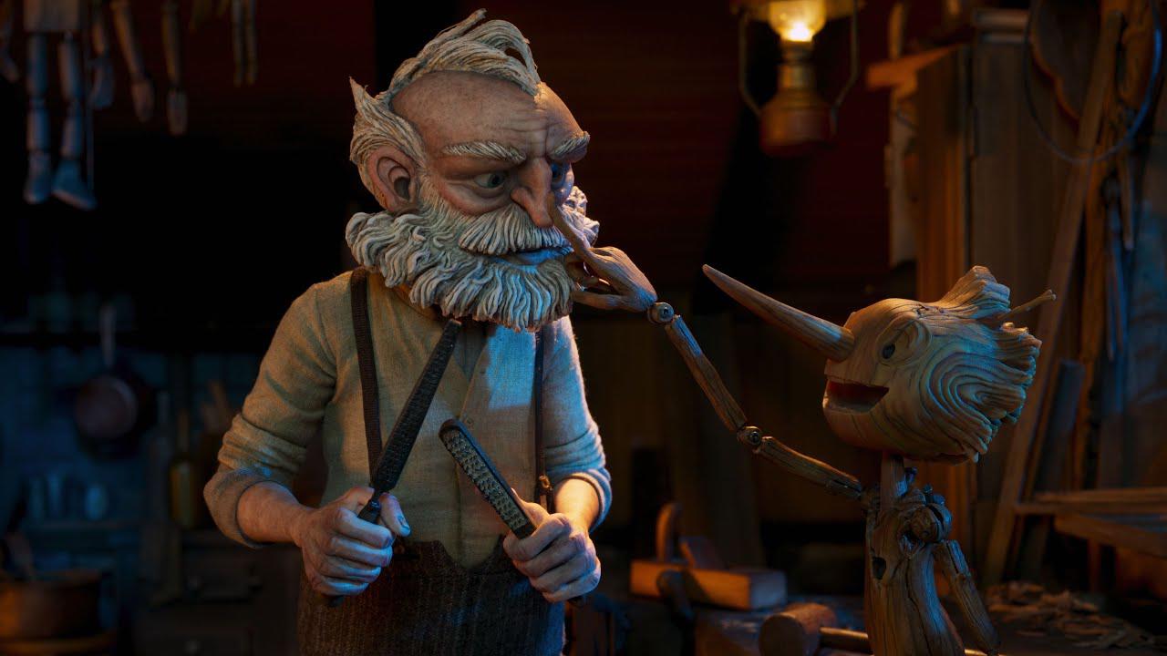 <b>Mejor película animada</b>”Pinocchio, Guillermo del Toro”, “Marcel the Shell With Shoes On”, “Puss in Boots: The Last Wish”, “The Sea Beast” y “Turning Red”.