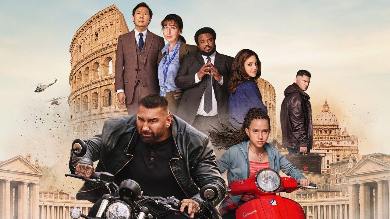 Prime Video: “My Spy: The Eternal City” - 18 de julioUna Sophie adolescente convence a JJ para que la acompañe en su excursión escolar, en la que ambos acaban siendo peones de un complot terrorista