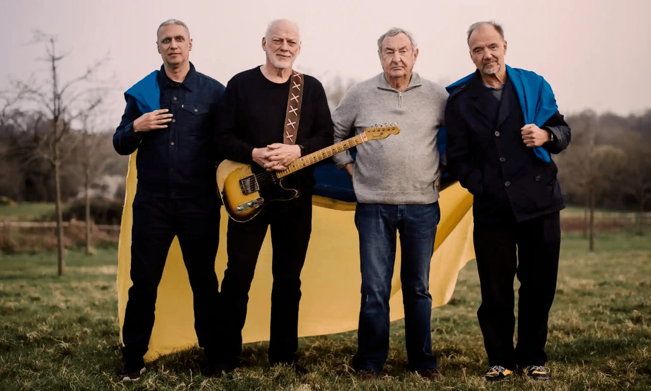 Pink Floyd lanza nueva canción después de 28 años en apoyo a Ucrania