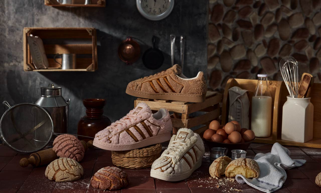 Una fusión de moda y gastronomía: Adidas lanza zapatos inspirados en pan dulce