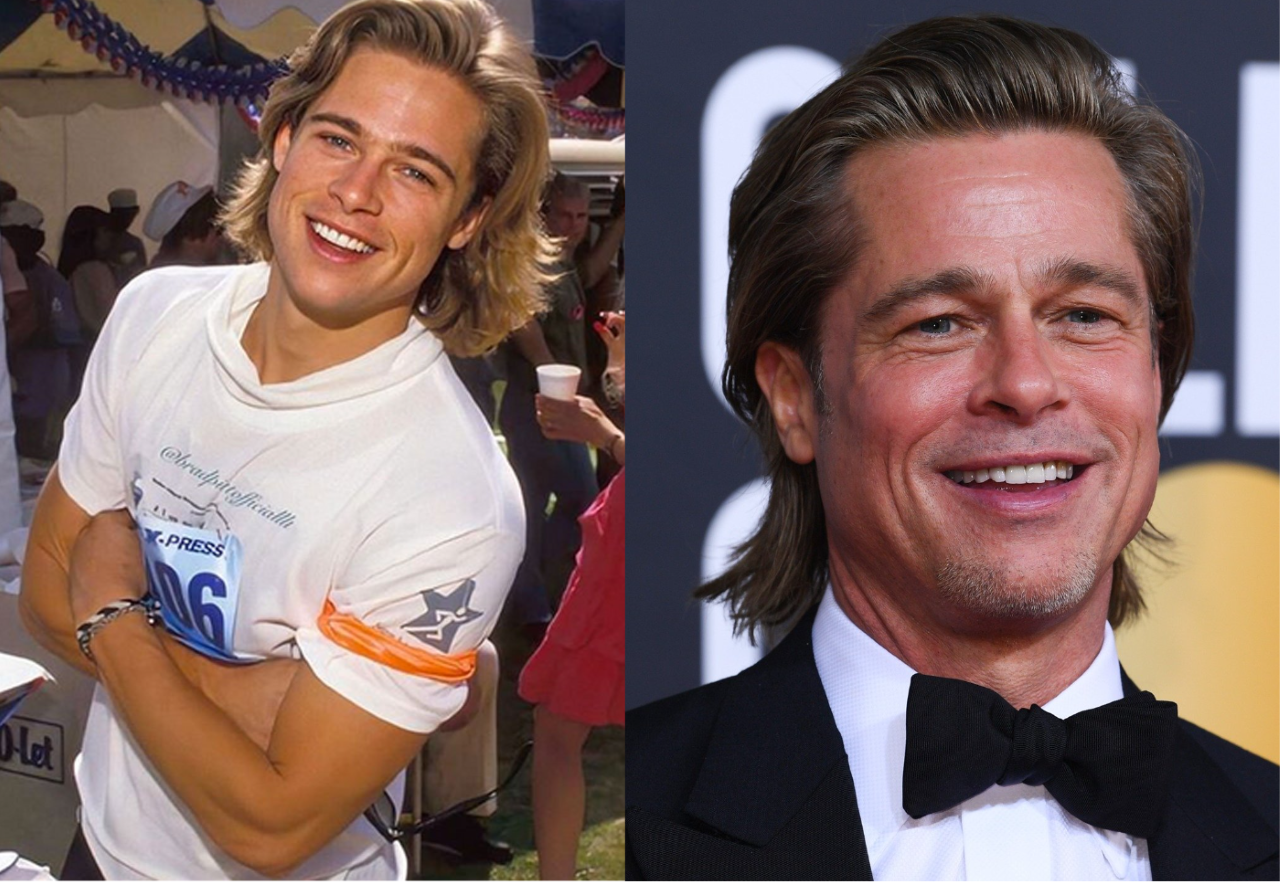 <b>Brad Pitt </b>es considerado uno de los hombres más guapos del mundo y en los 90, con su participación en la película Entrevista con el vampiro, alcanzó la fama internacional... obviamente su cara de ángel lo ayudó. 