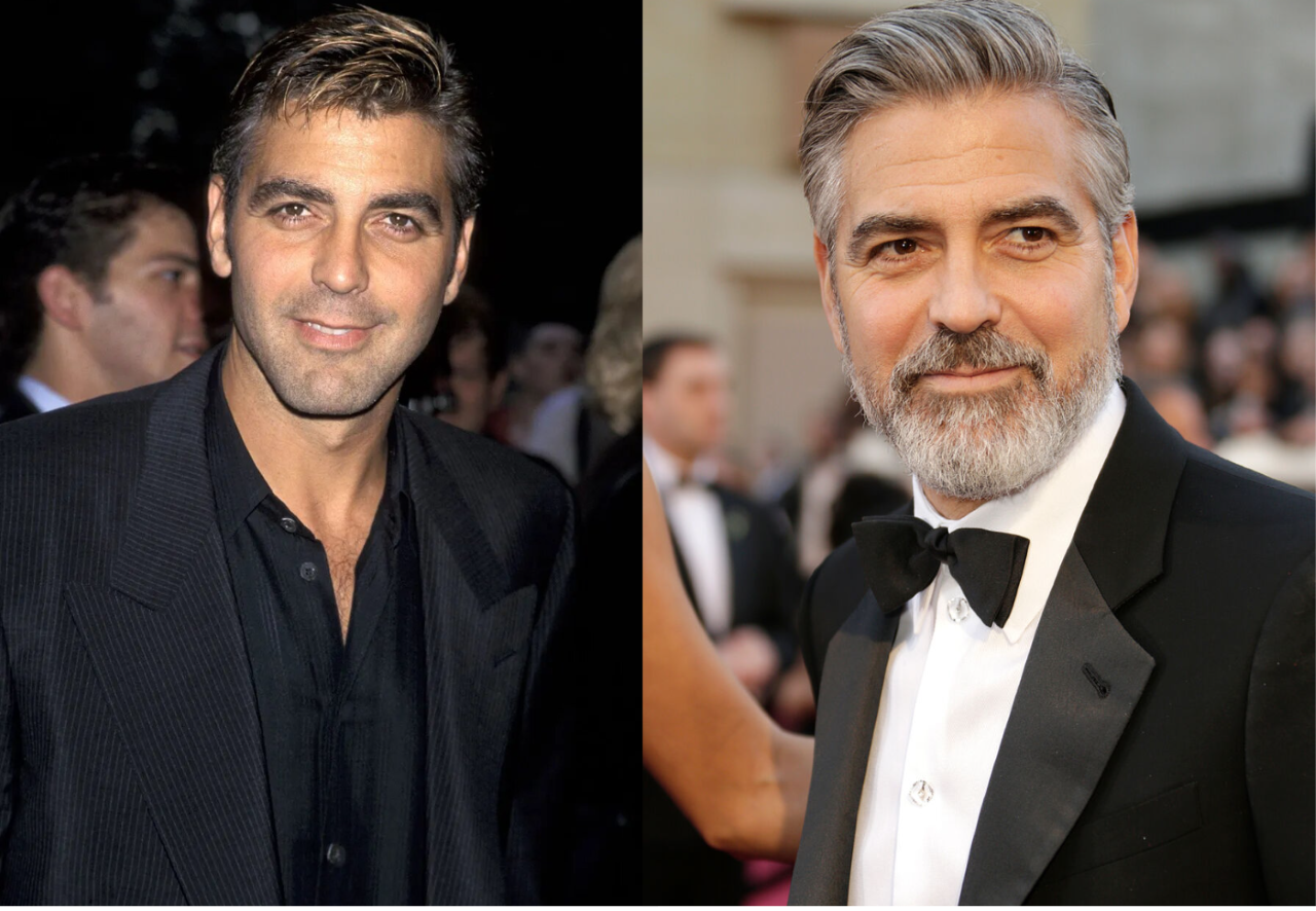 <b>George Clooney,</b> antes de casarse con Amal Clooney, fue el soltero más codiciado en Hollywood. Honestamente, su belleza es inigualable sin importar los años que tenga. 
