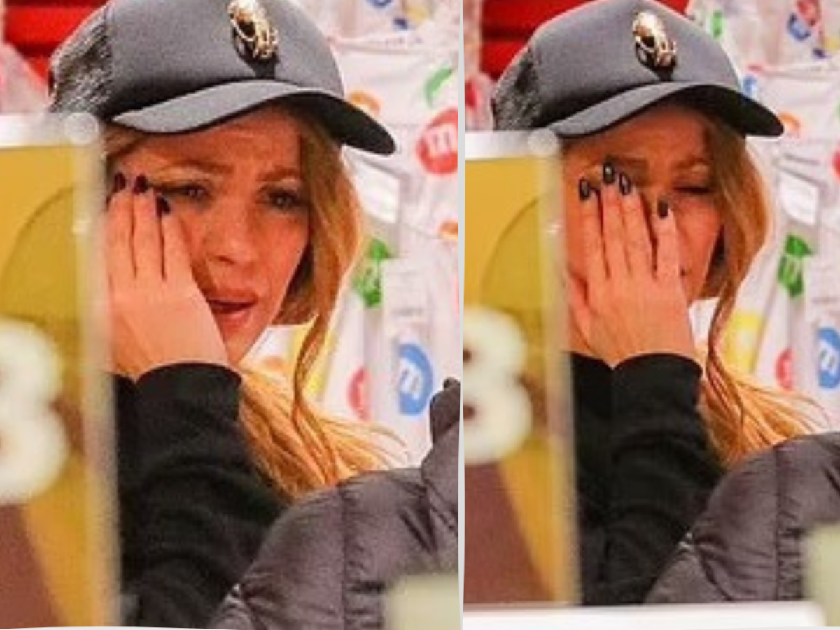 Shakira fue captada llorando en una tienda en New York
