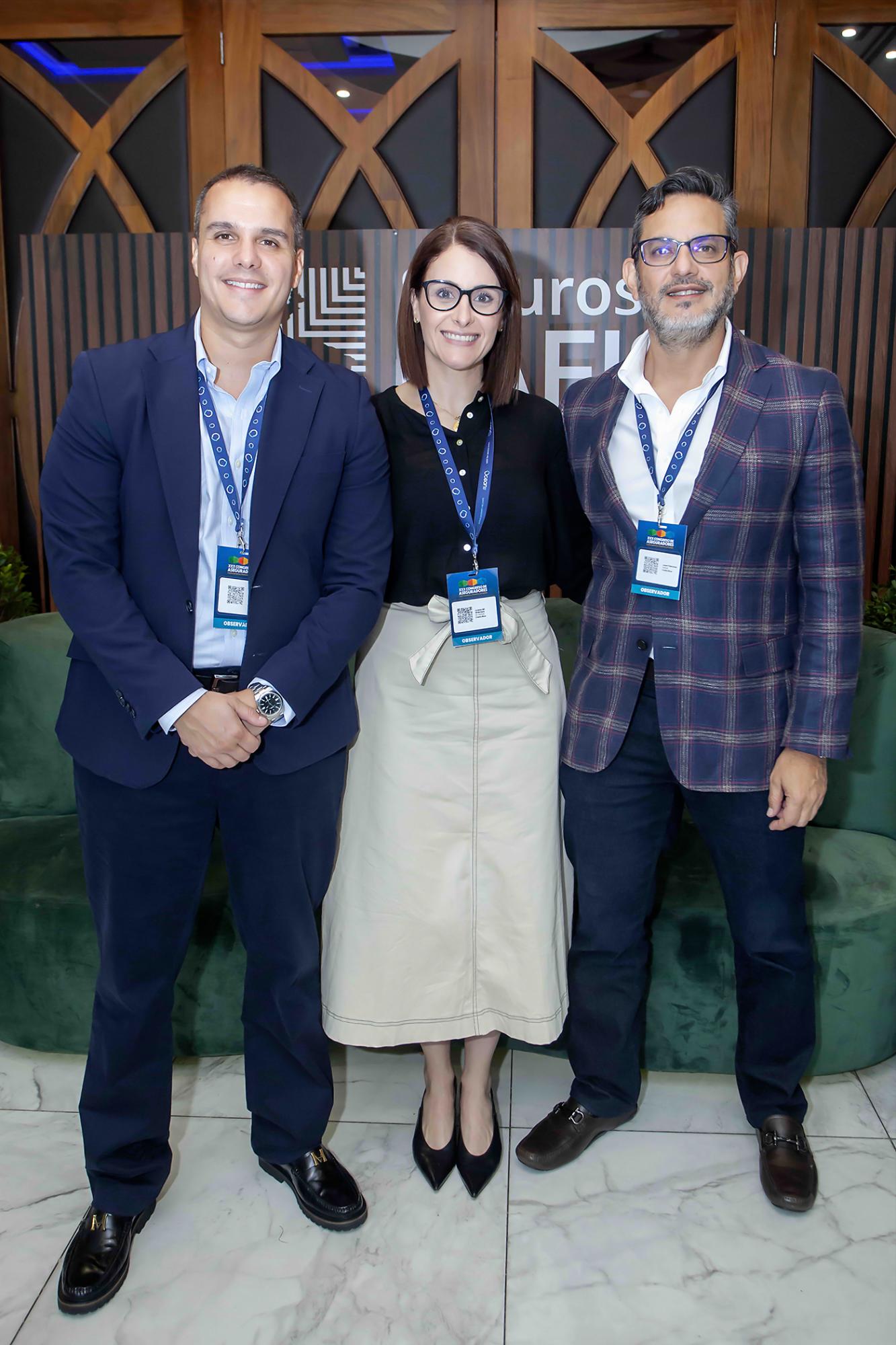 Andrés Báez, Lorena Gill y José Pablo Sánchez de Asegura Sigma
