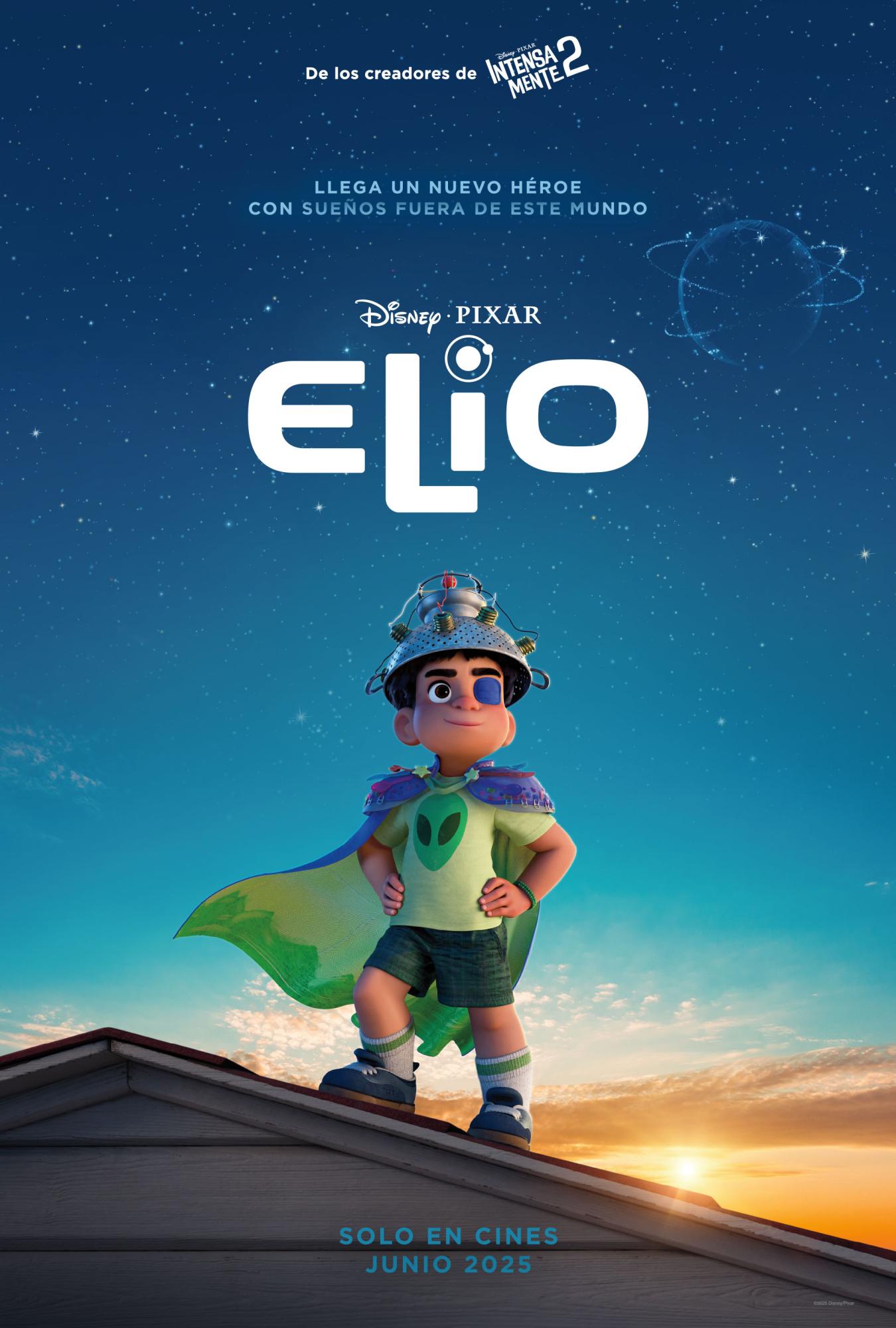 Ya está el nuevo póster de ELIO que se estrenará en junio 2025