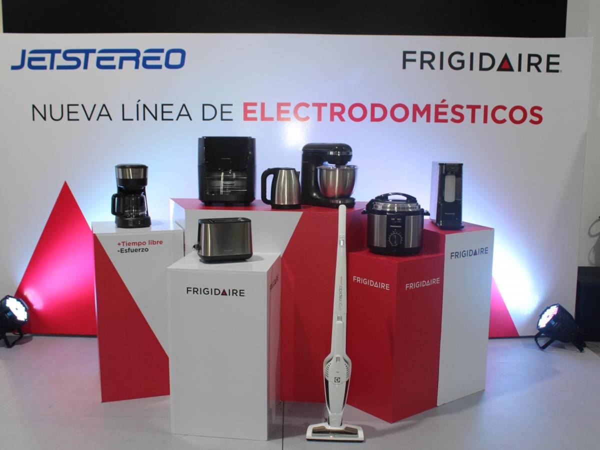 Jetstereo y Frigidaire complementan tu hogar con Estilo y Funcionalidad con su nueva colección de Electrodomésticos
