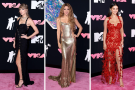 ¡La alfombra de los MTV VMAs 2023 se tiñó de rosa! Las celebridades brillaron intensamente luciendo sus deslumbrantes looks de diseñador durante la gala. Sigue viendo la galería para conocer los looks más destacados de la noche.