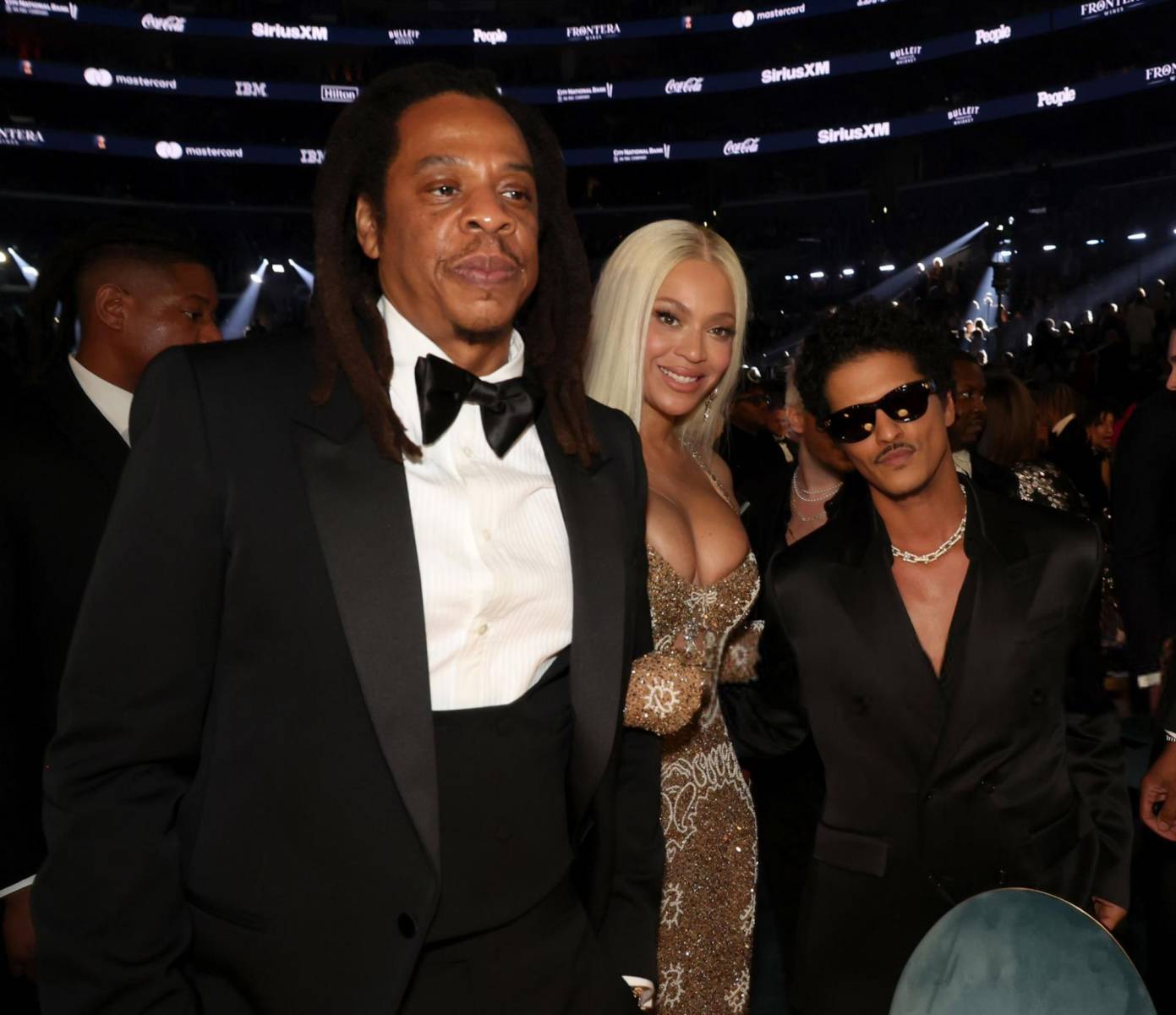 El detrás de cámara de los Premios Grammy 2025