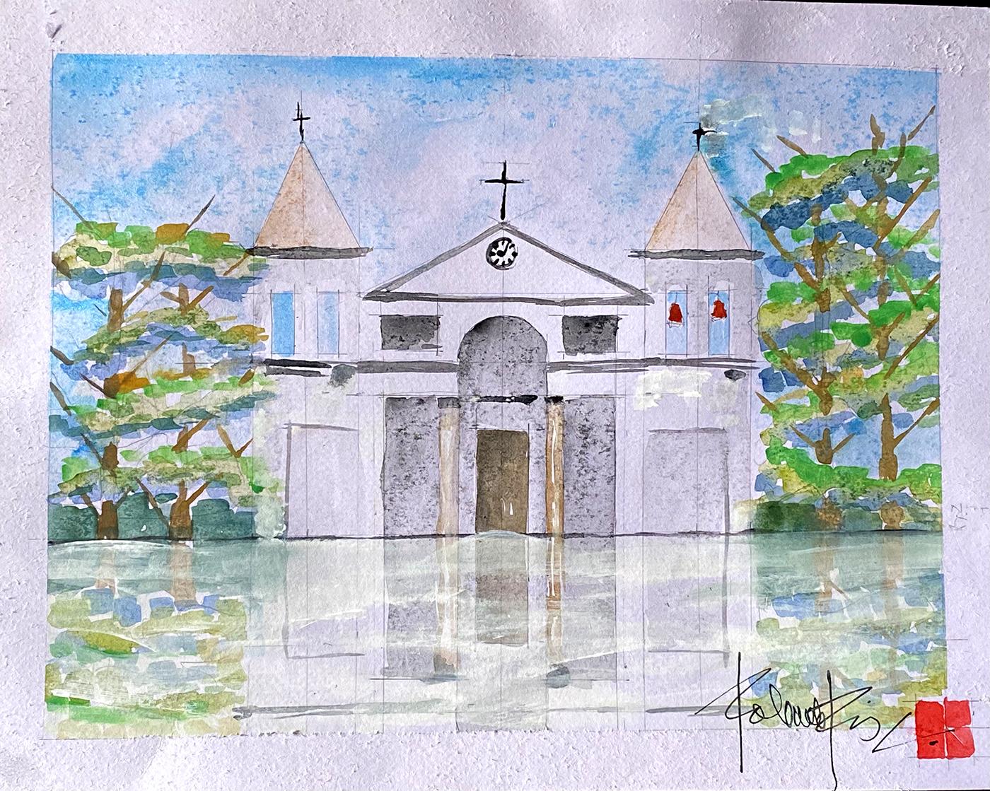 La iglesia Nuestra Señora de las Mercedes en El Progreso, Yoro, comenzó a construirse el 24 Mayo de 1928. El templo fue bendecido el 8 de septiembre de 1929 por Monseñor Hombach bajo la advocación y patrocinio del señor San José y la Virgen de Las Mercedes.
