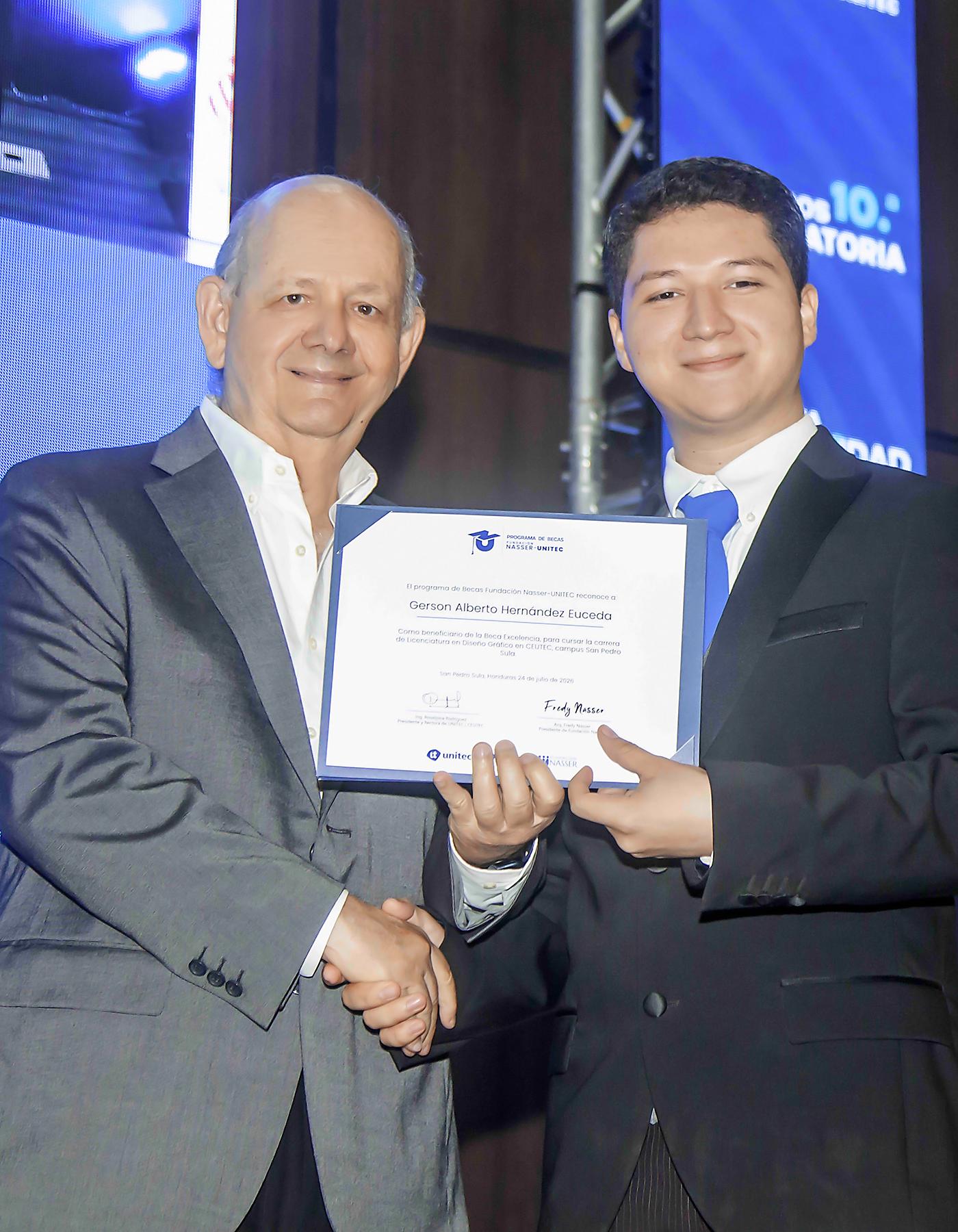 Fundación Nasser-UNITEC alcanza los 1,000 jóvenes con su programa de becas