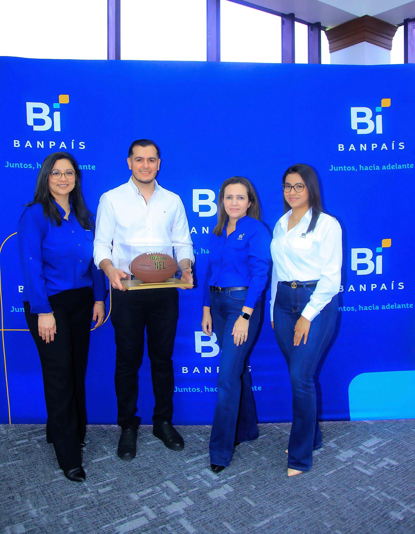 Banpaís y Visa anuncian al ganador que viajará al Super Bowl LX