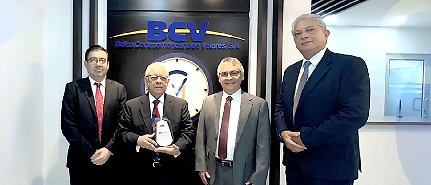 Banco Atlántida recibe reconocimiento como emisor destacado en el Mercado de Valores Hondureño