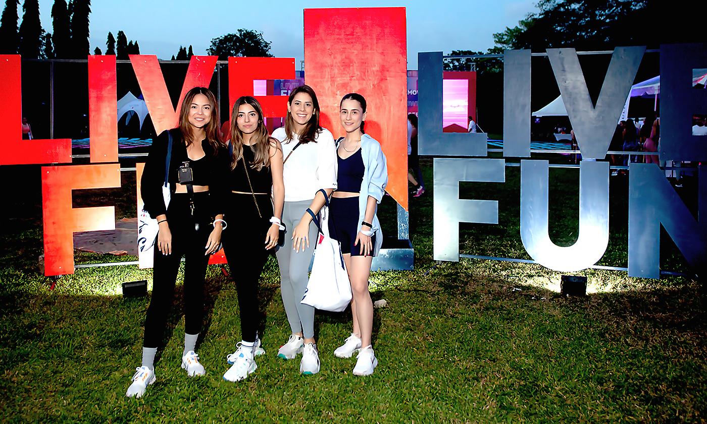 Mariana León, Brenda Rodríguez, Michelle Marsan y Alicia Rodríguez.